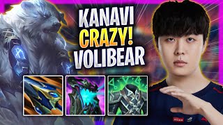 KANAVI IS SO CRAZY WITH VOLIBEAR!  JDG Kanavi Plays Volibear JUNGLE vs Kayn! | Season 2024