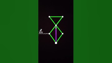 Three triangles connected #tiktok #connect #dots