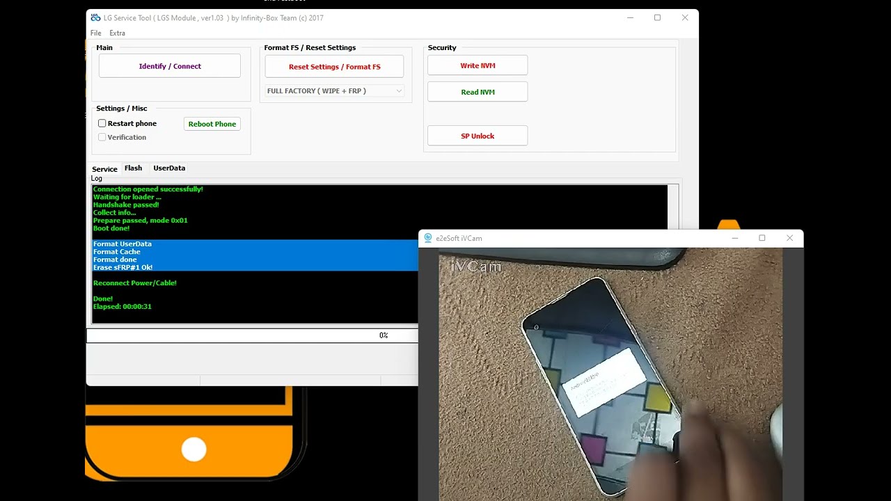 LG X Screen LGS021 Factory reset And Erase FRP Reboot To Download Mode With Hero Key