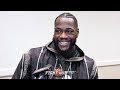 DEONTAY WILDER "HE (FURY) STILL HAS PROBLEMS WITH THE CUT! A LOT OF SECRETS ARE GOING ON!"