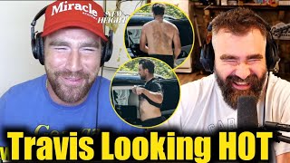 Travis Kelce's Shirtless Photos Spark Backlash & Support Online