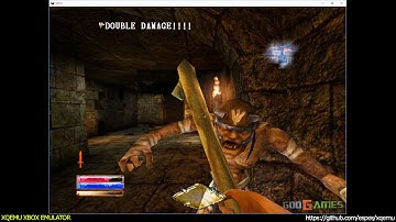 XQEMU Xbox Emulator - Arx Fatalis Ingame!