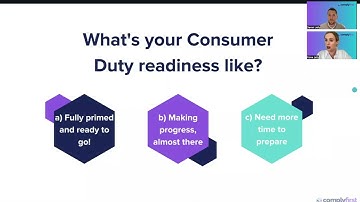 Complyfirst FCA Consumer Duty Webinar