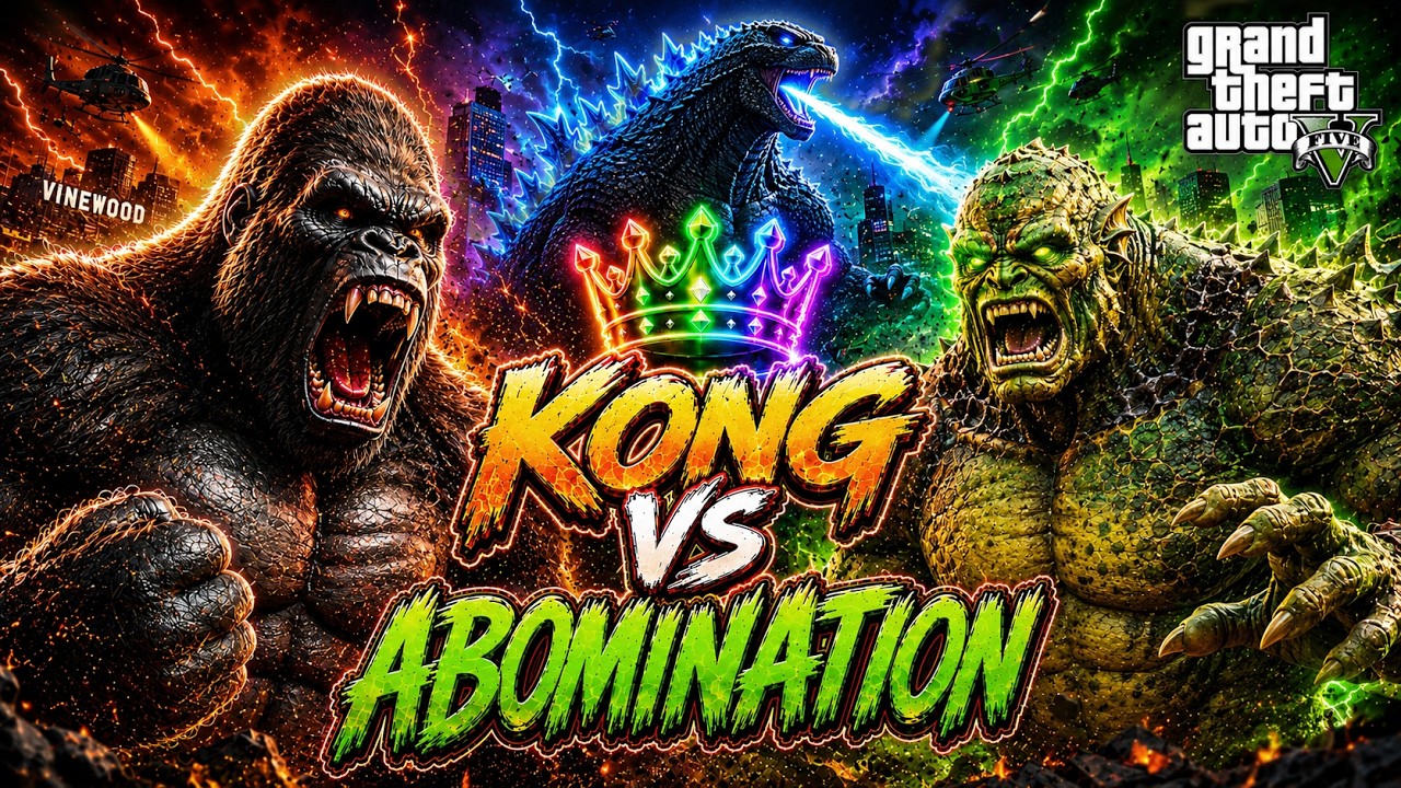 GTA 5 Live Abomination Kicks Godzilla 634 | SAP Gaming🔥 #viral #gameplay #gaming #pubgmobile #bgmi