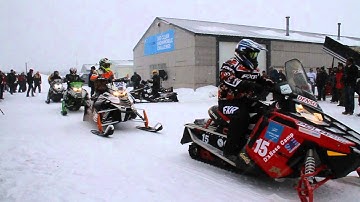 Parade Opening 2015 SAE International Clean Snowmobile Challenge Opening Event