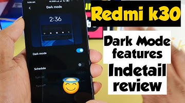 Poco X2 (redmi k30 china) dark mode