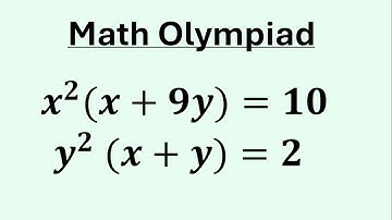 Cracking Cubic System of Equations | Insights from Germany Math Olympiad