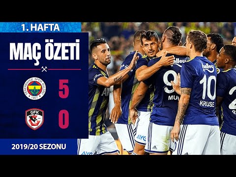 ÖZET: Fenerbahçe 5-0 Gaziantep FK | 1. Hafta - 2019/20