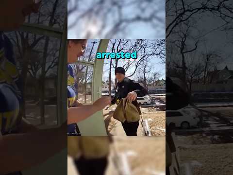 The cop showed