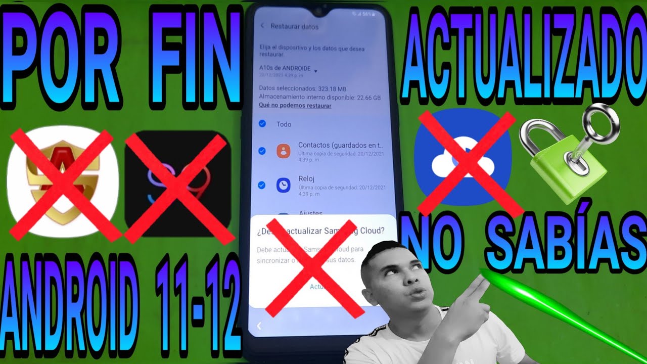 Eliminar cuenta google samsung a10s android 11 / Samsung a10s frp ...