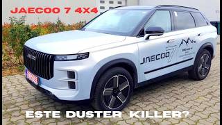 Test cu noul Jaecoo 7 1.6 TGDI 7DCT 147 CP si transmisie 4x4 clasica! Este acesta un Duster killer?