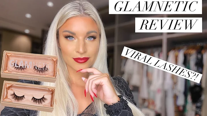 VIRAL MAGNETIC LASHES: DO THEY REALLY WORK? GLAMNETIC HONEST REVIEW + blowdryer test!!