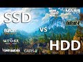 SSD vs HDD Test in 7 Games (Loading\FPS)