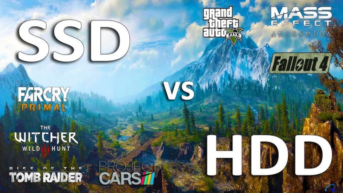 SSD vs. HDD: Do SSD drives give you higher frame rates in games?