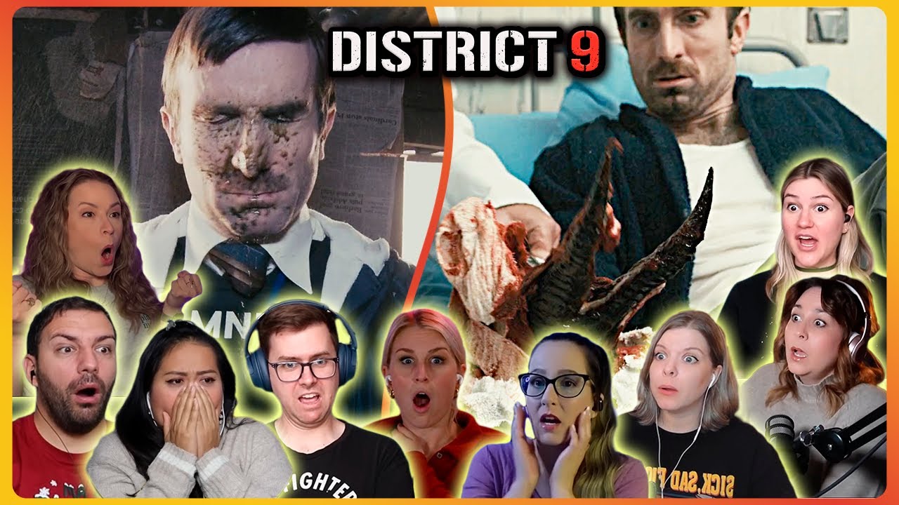 Wikus Transformation Wikus’ Shocking Transformation into Alien Scene Reactions | District 9 ...
