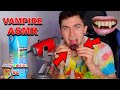 Vampire ASMR (VASMR) Episode 4 *JELLY EDITION!* ( Jelly Fruit, Jelly cup,,, Jelly Shot, Coconut,)