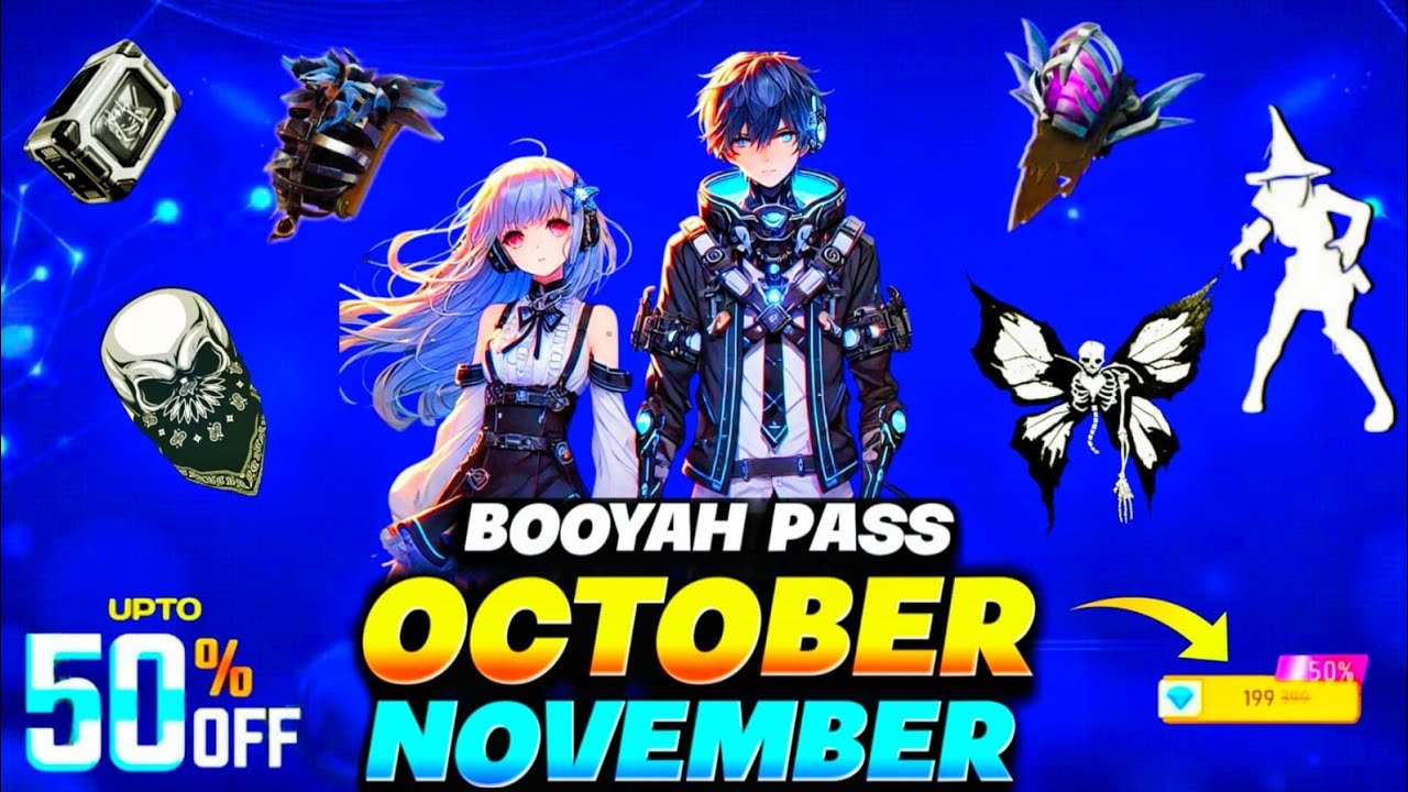 October Booyah Pass Free Fire 2025 | November Booyah Pass Free Fire | Next Booyah Pass Free Fire
