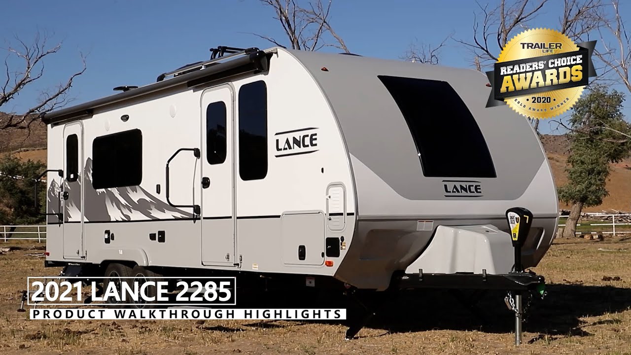 lance travel trailer construction