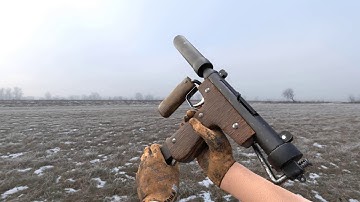 Submachinegun reload animation - Blender 2.79
