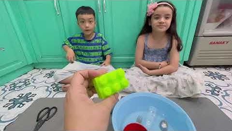 Tiếng Anh Giao Tiếp Tại Phan Thiết: Michelle and Max practice talking about Sink and Float