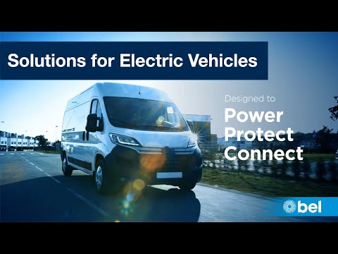 Bel Solutions for Electric Vehicles - video from CUI Inc.