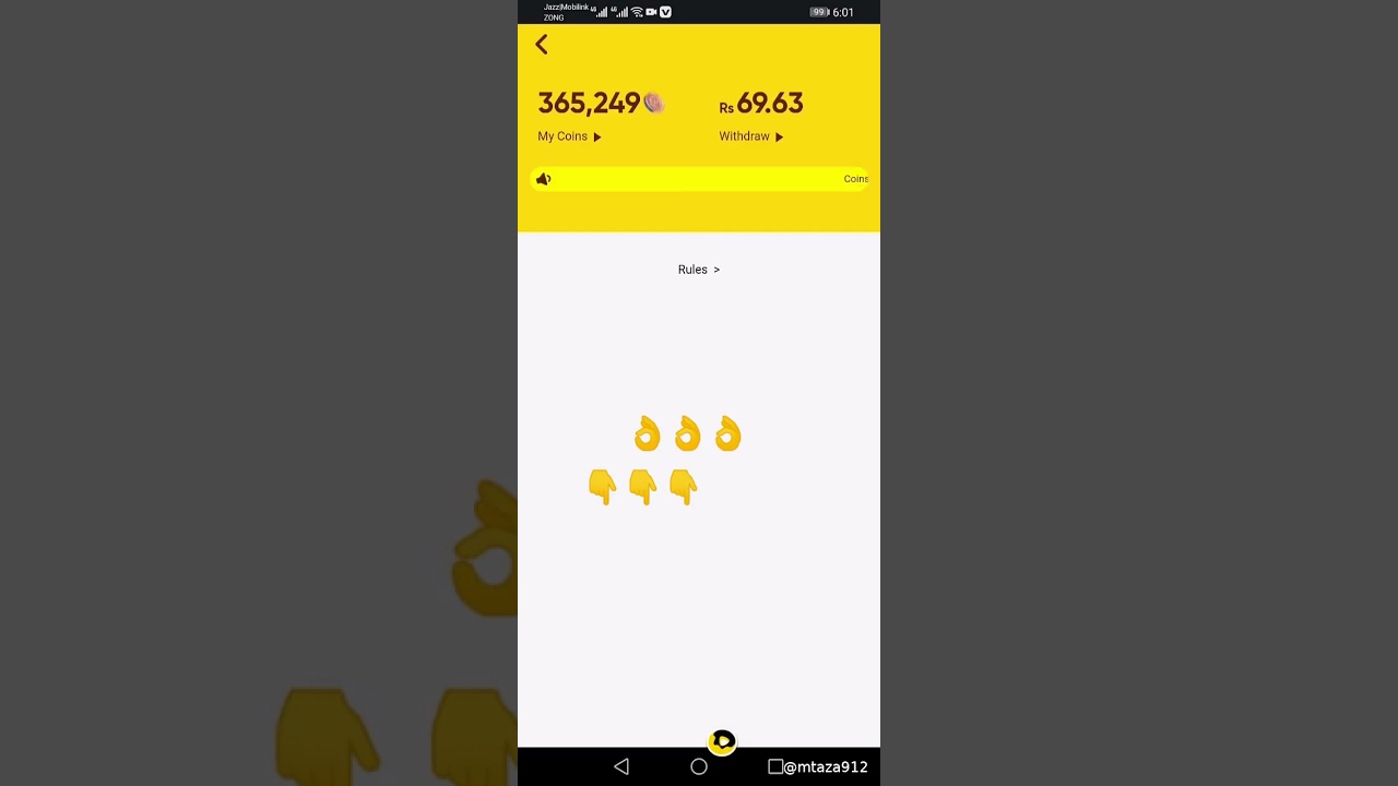 Snack video payment proof