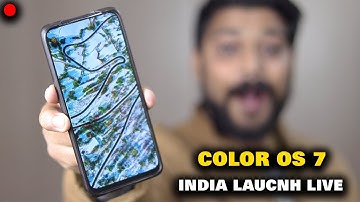 🔴  Color Os 7 Live India Launch | Tech Swami