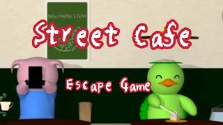 Escape Rooms Street Cafe【Ryohei Narita / NAKAYUBI】 ( 攻略 /Walkthrough / 脫出) screenshot 1