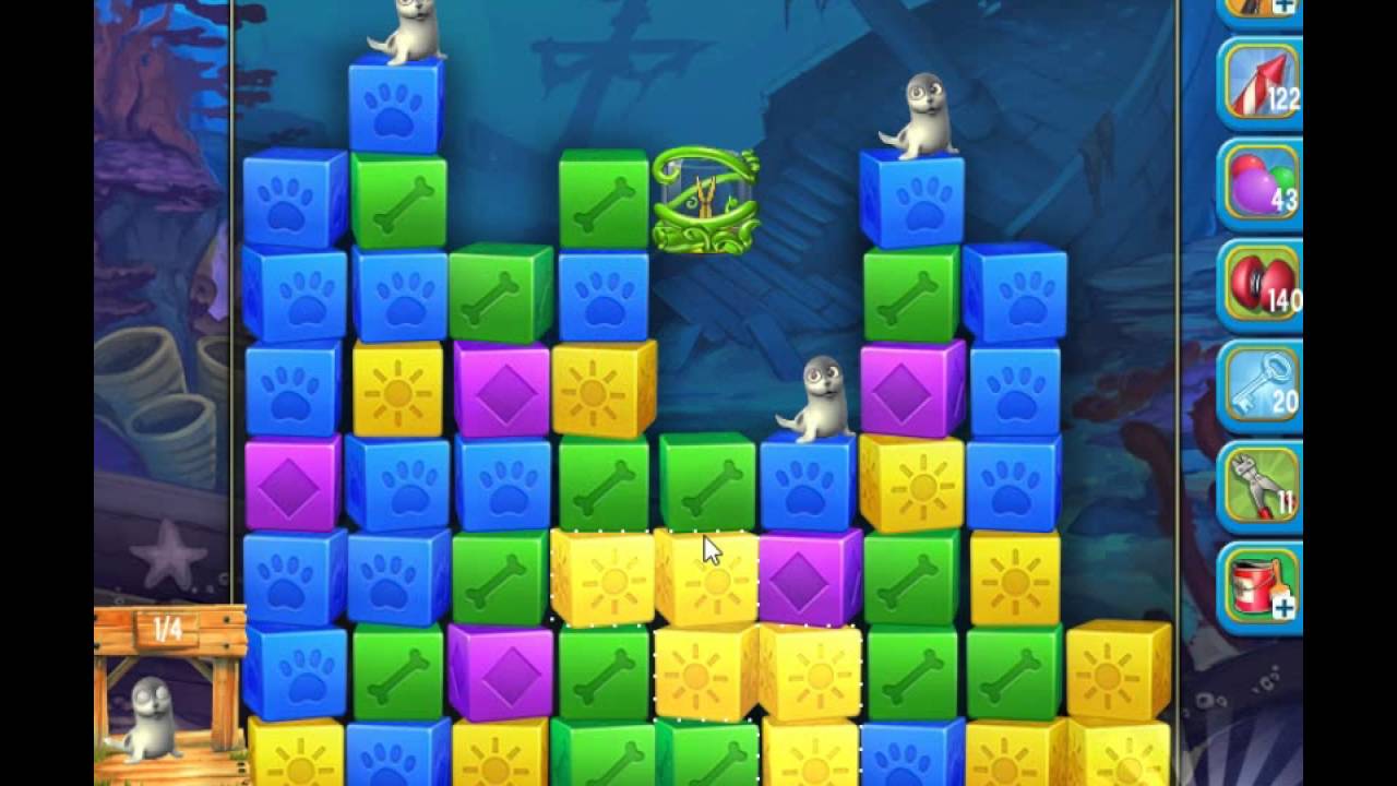 Pet Rescue Saga level 1336 no boosters 😈 ►TOBIAS DEAMON◄