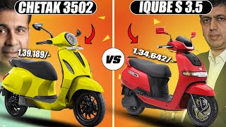 All New Tvs Iqube S 3.5 Or Chetak 3502 Konsa Le Electric Scooter