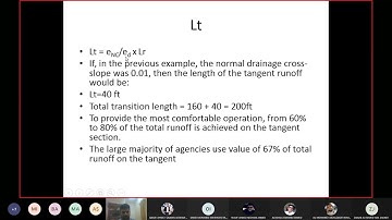 18 February 2021   Superelevation Runoff