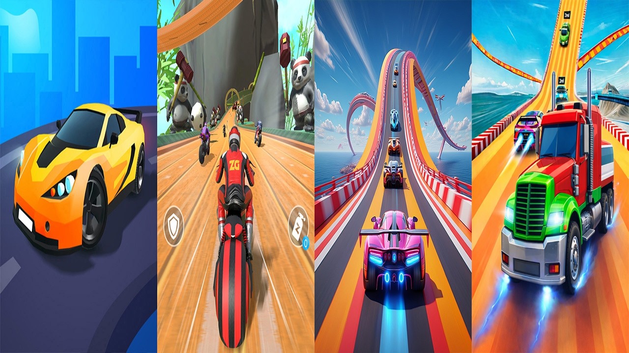 Race Master 3D VS Bike Race VS Car Race 3D VS Crazy Rush 3D - All Levels Gameplay Ep 1