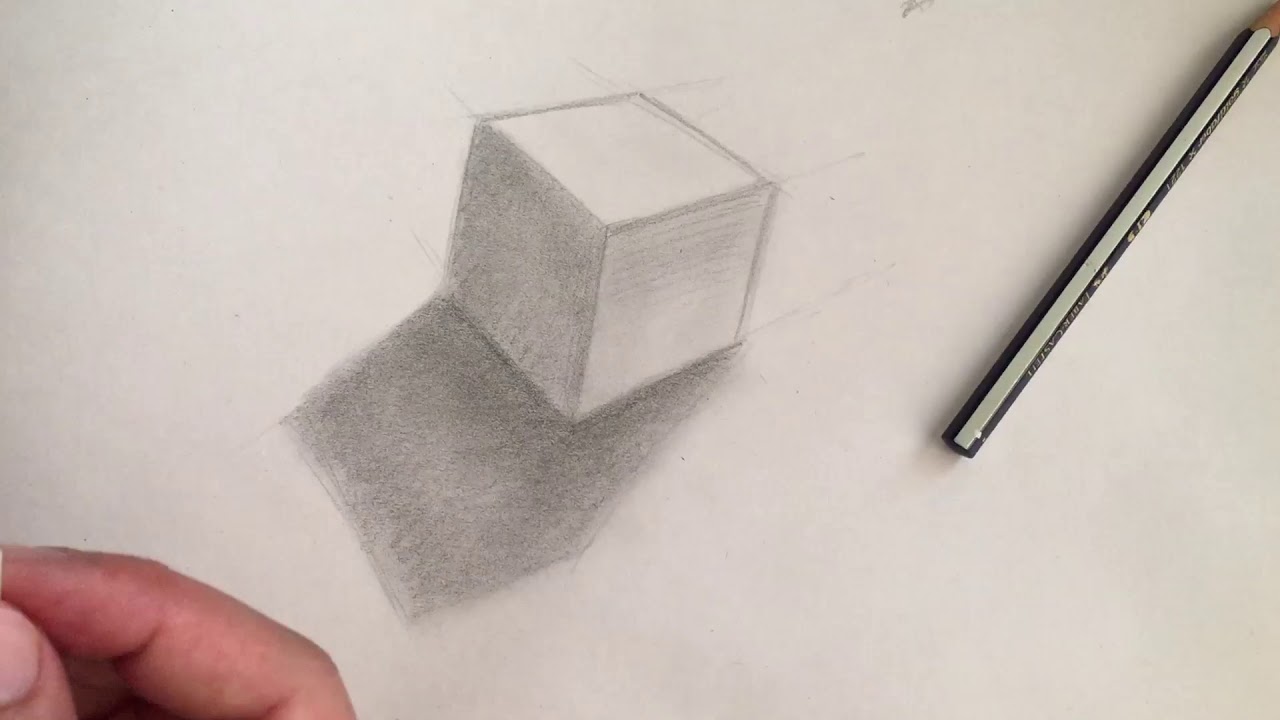 shading box drawing - YouTube