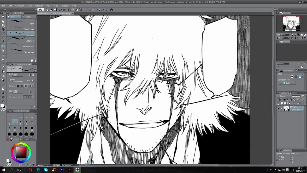 Как рисовать скринтоны в манге