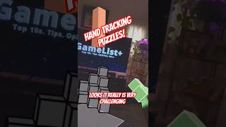 What happens when you combine Tetris with mixed reality? CUBISM! #metaquest3 #vrpuzzles