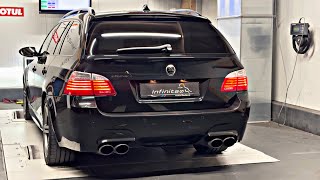 SUPERCHARGED BMW E61 M5 V10 TOURING (700hp) - pure SOUND