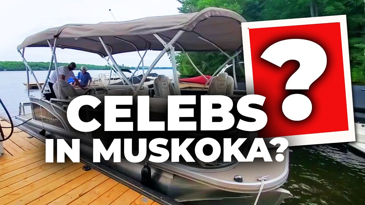 Mark Wahlberg, David Beckham, Tie Domi, Jamie Salter enjoy time in Muskoka