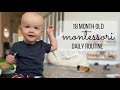 18 Month Old Montessori Daily Routine