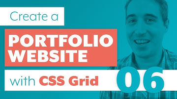 How to create a Portfolio Website with CSS Grid & Sass | Part 6: Contact and Footer
