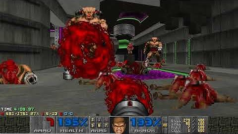 Doom 2 Death in Excess MAP 11 UV-MAX [TAS] in 8:23