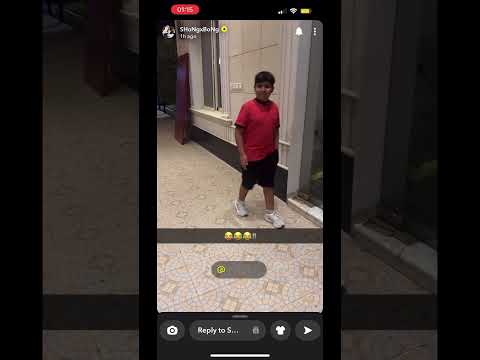 سنابات شونق شخصنه احمد مع مودي الصغير حالف يختبر حتى بالاجازه هههه وين ولي امره  شونق