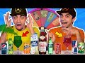 تحدي خلط المشروبات الغازية بعجلة الحظ الغامضة Mystery Wheel Of Soda Challenge تحدي خلط المشروبات الغازية بعجلة الحظ الغامضة Mystery Wheel Of Soda Challenge