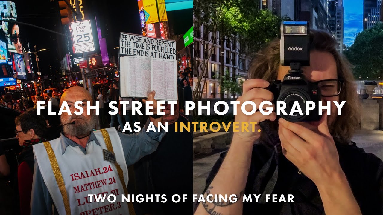 Trying Flash Street Photography as an Introvert (It Didn't Go Well...Until it Did)