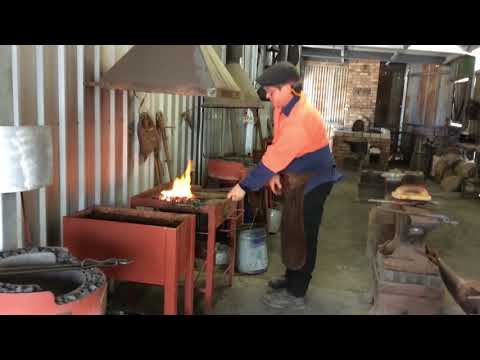 Watch: forging at the Cooneana shop