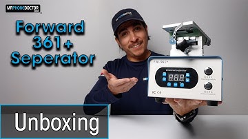 Unboxing Forward 361+ Mid-Frame Remover & Separator