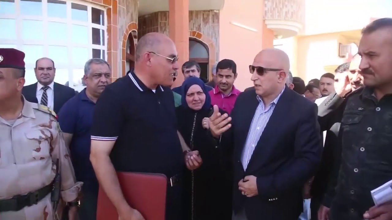 محافظ نينوى يزور قضاء البعاج برفقة عدد من اعضاء مجلس المحافظة وعدد من مدراء الدوائر