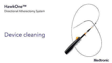 HawkOne™ Directional Atherectomy System - Device Cleaning
