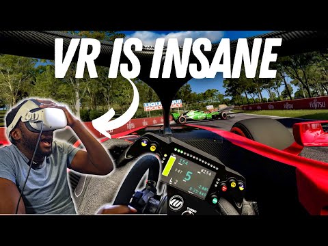 I Tried VR Sim Racing And It Blew My Mind…