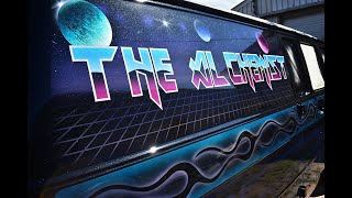 Alchemy Kustom &quot;The Alchemist&quot; Van Custom Paint Mural Name Process