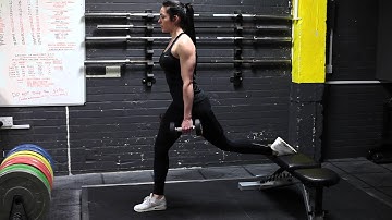 My PT Hub Exercise Library - Dumbbell Split Squats